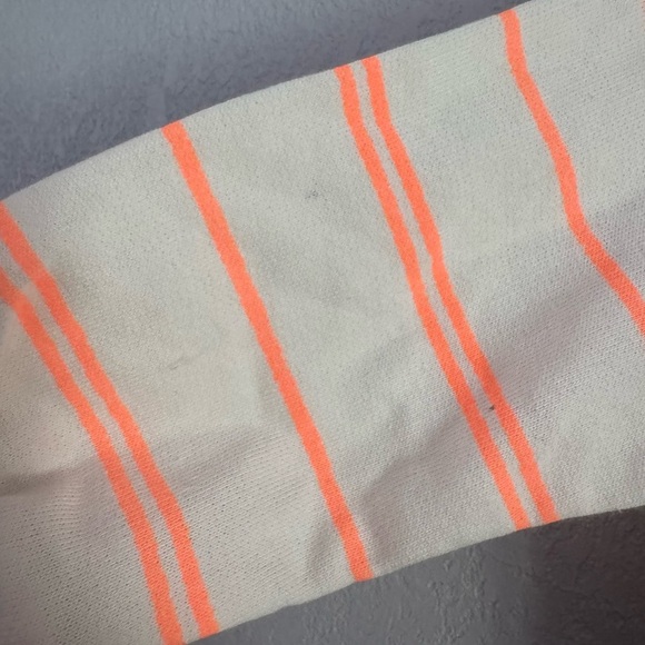 Zara Kids Cream and Orange Striped sweatshirt 2T - Picture 3 of 5